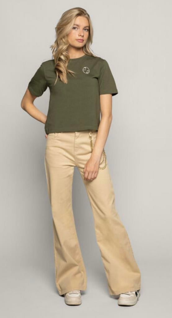 Frankie & Liberty jeans attitude 164 zgan beige zand, Kinderen en Baby's, Kinderkleding | Maat 164, Ophalen of Verzenden, Zo goed als nieuw