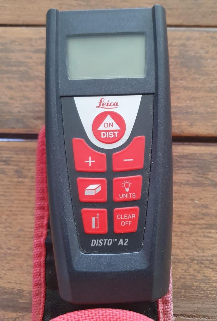 Leica Disto A2 laser afstandsmeter met hoesje, Ophalen