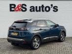 Peugeot 3008 1.2 PureTech Premium Automaat Trekhaak Cruise C, Gebruikt, 1199 cc, Blauw, Leder en Stof