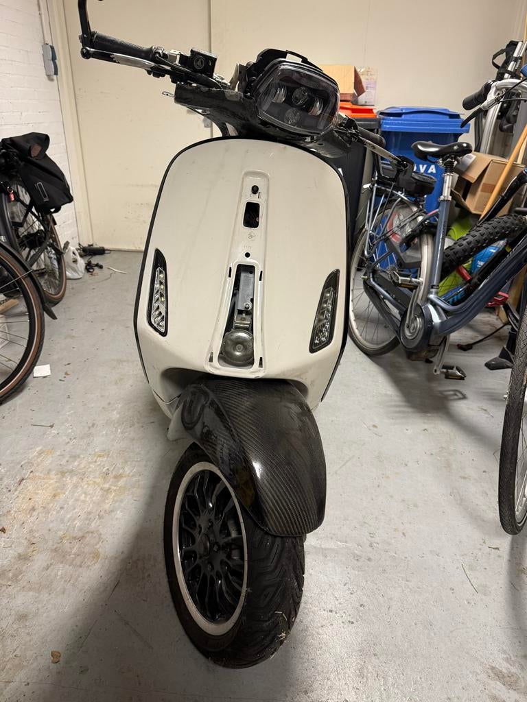 Vespa Sprint 80cc 4v Project met Malossi Nokkenas, Ophalen, Gebruikt, Overige modellen, Maximaal 45 km/u