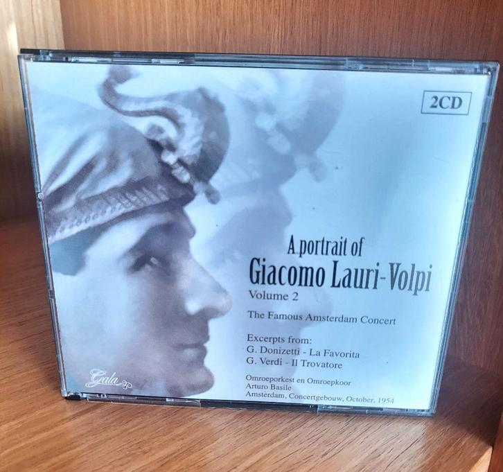 A Portrait of Giacomo Lauri - Volpi (Vol.2) - 2 Cd Box, Cd's en Dvd's, Cd's | Klassiek, Zo goed als nieuw, Opera of Operette, Classicisme