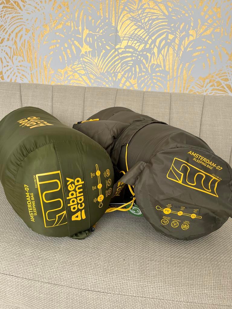 Abbey Camp Amsterdam-07 slaapzak, Caravans en Kamperen, Ophalen of Verzenden, Nieuw