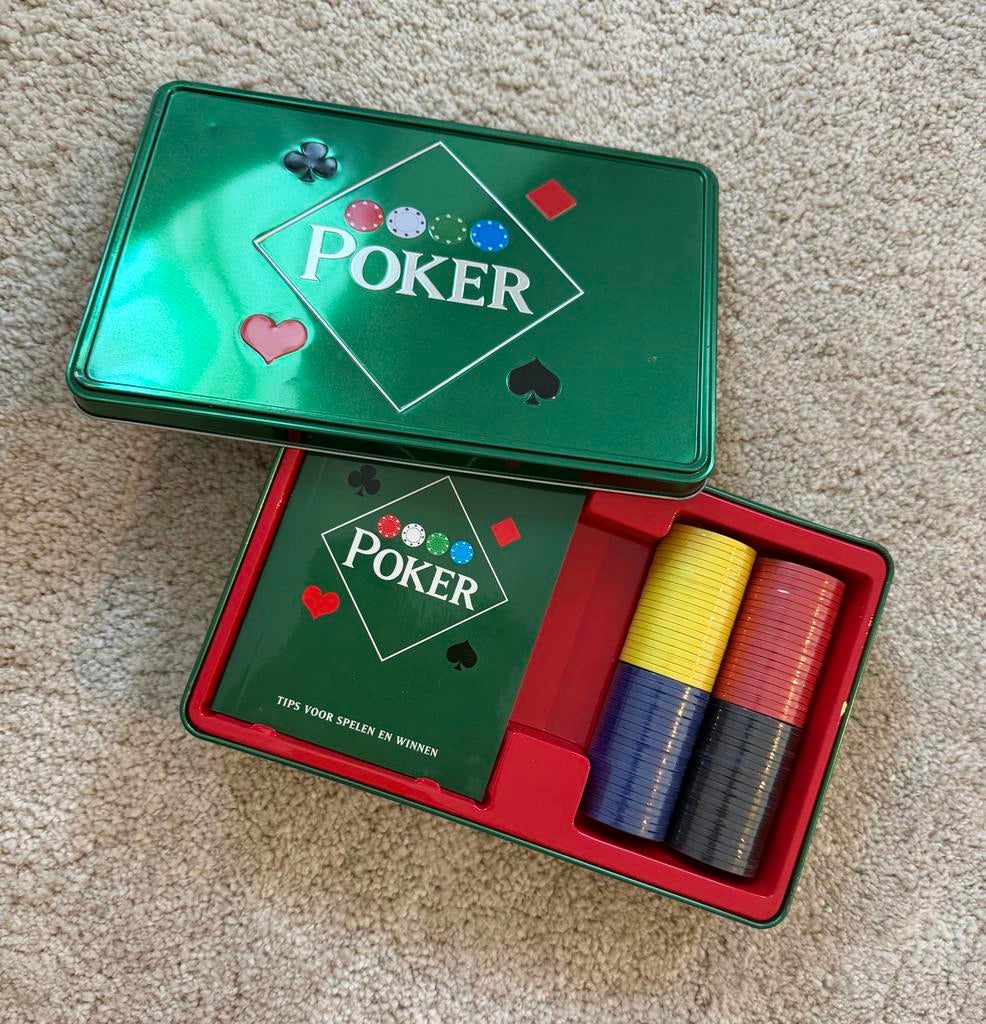 Poker spel nieuw nooit gebruikt, Vijf spelers of meer, Ophalen of Verzenden, Nieuw