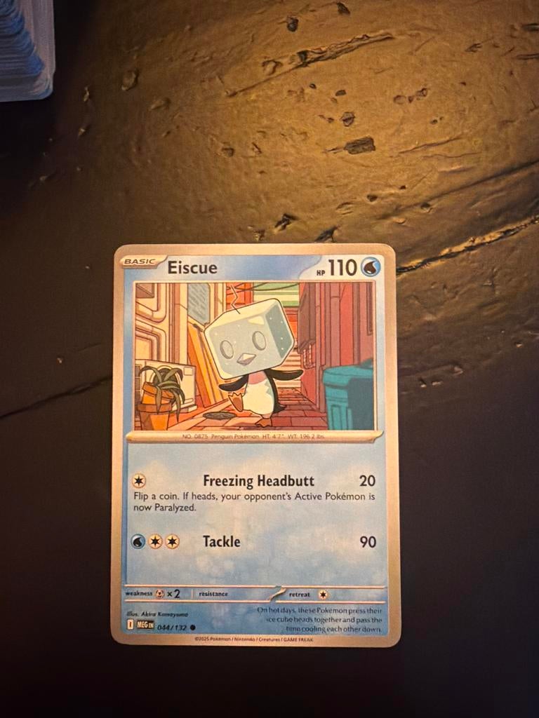 Eiscue #44 Pokémonkaart, Ophalen of Verzenden, Zo goed als nieuw, Losse kaart