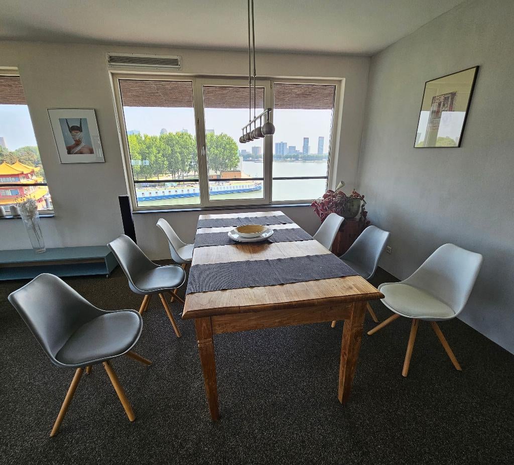 Koloniale teakhouten eettafel, Ophalen, Gebruikt, Koloniaal, Teakhout