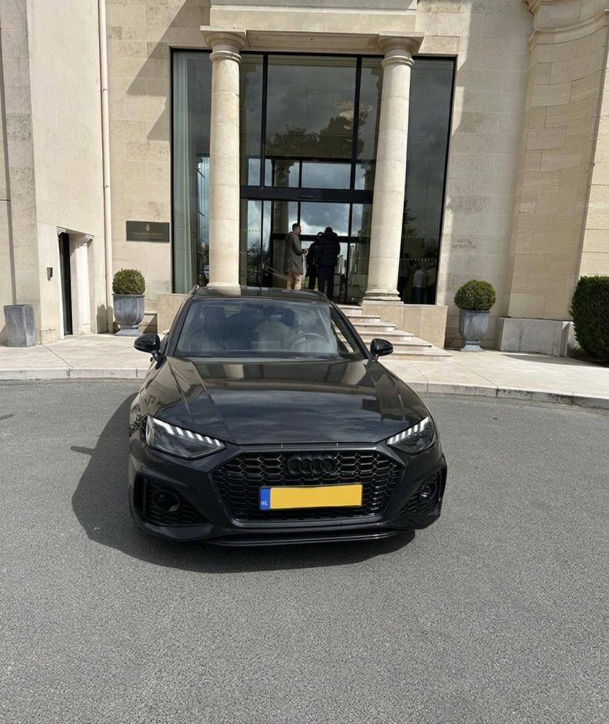 Audi RS4 Avant 2.9 TFSI Quattro 450pk, Automaat, Zwart, Zwart, Leder