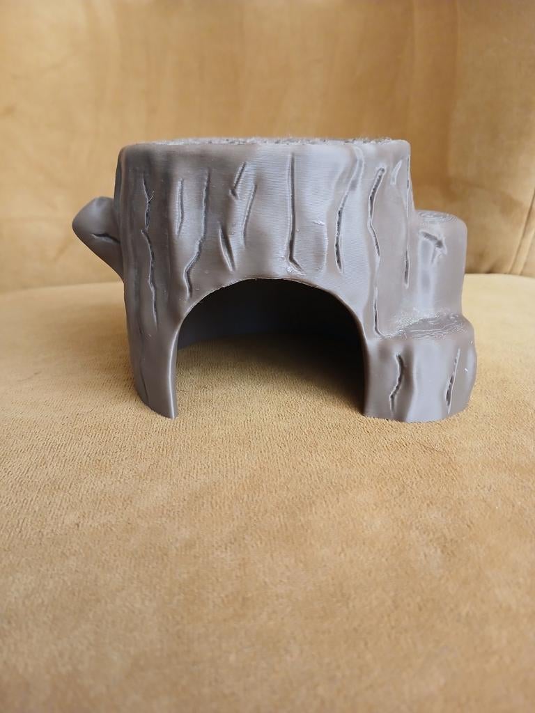 Hamster huisje boomstam, Minder dan 60 cm, Overige typen, Ophalen of Verzenden, Hamster