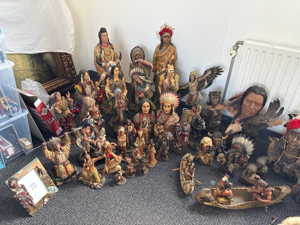 Grote indianen set, Ophalen, Gebruikt, Mens