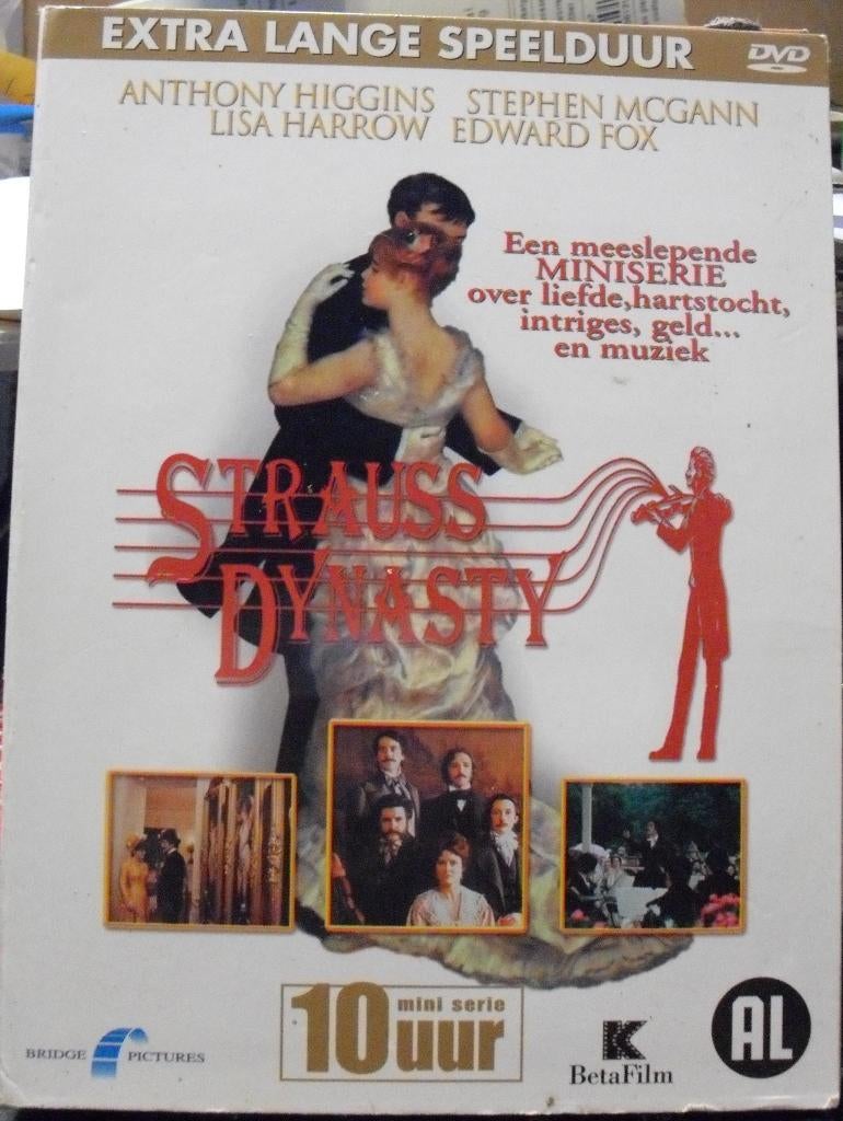 Strauss Dynasty miniserie 10 uur 3DVD, Waargebeurd drama, Boxset, Ophalen of Verzenden, Zo goed als nieuw