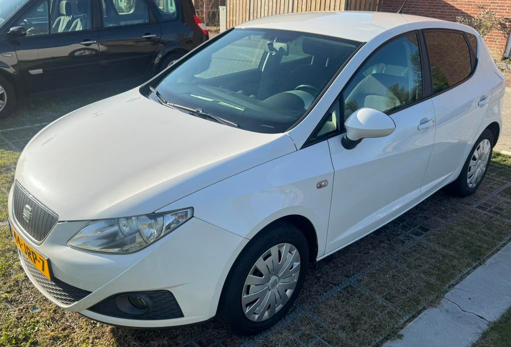 Seat Ibiza 1.4 63KW 5DRS 2009 Wit, Auto's, Seat, Particulier, Ibiza, Benzine, C, Hatchback, Handgeschakeld, Origineel Nederlands