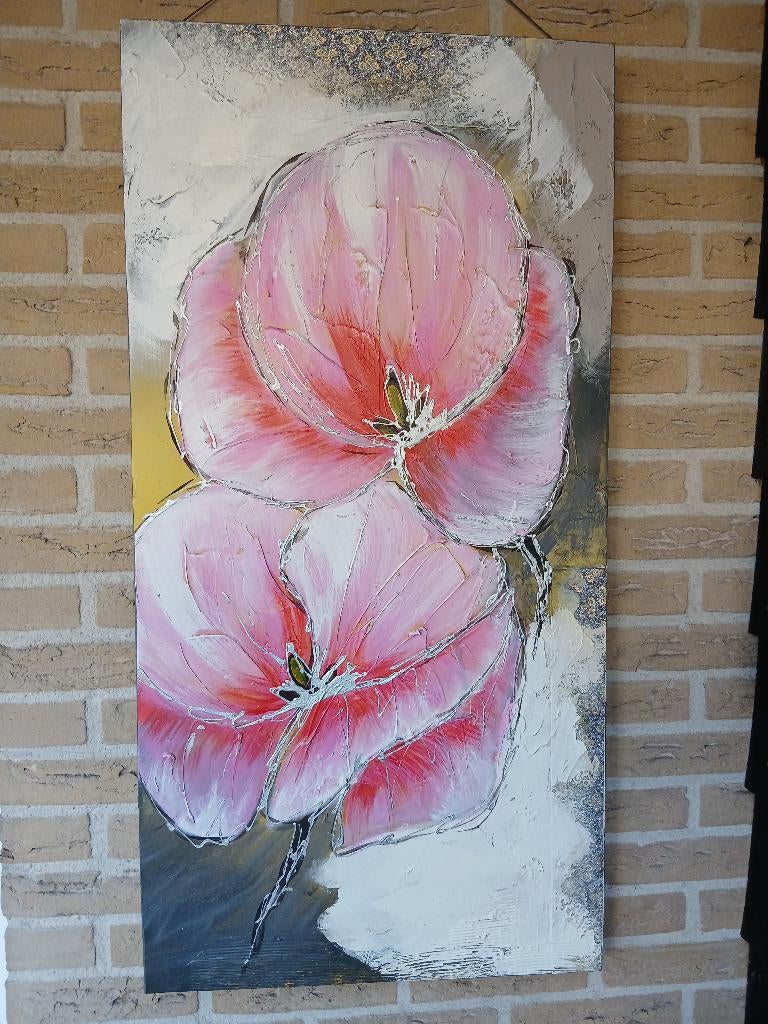 mooi schilderij, Huis en Inrichting, Woonaccessoires | Schilderijen, Tekeningen en Foto's, Ophalen, Zo goed als nieuw, Schilderij