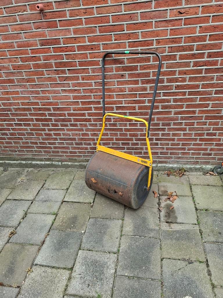 Tuinwals gazonroller, Ophalen, Gebruikt