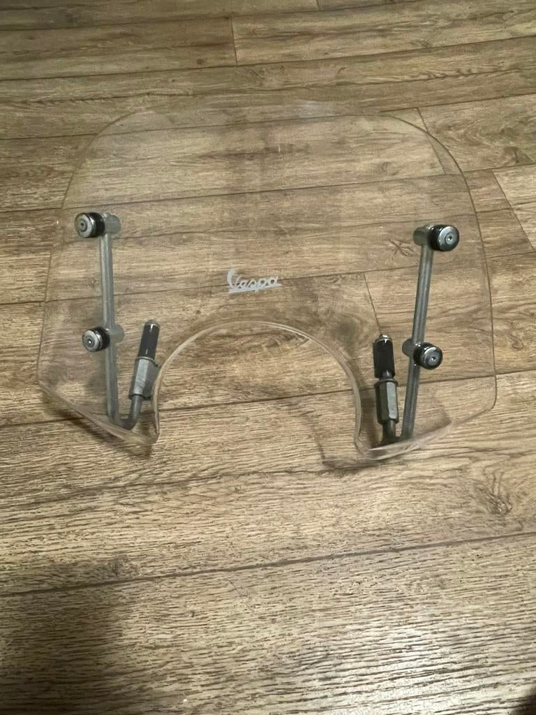Windscherm vespa laagmodel type ronde koplamp, Ophalen, Zo goed als nieuw, Koplamp, Vespa