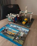lego city 7993 tankstation auto motor, Ophalen of Verzenden, Zo goed als nieuw, Complete set