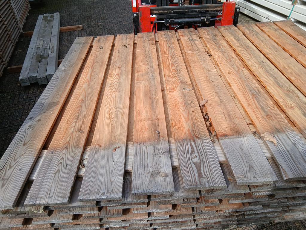 Douglas tuinschermen 1.80 m breed x 1.50 m hoog, Ophalen, Nieuw, Hout, 150 tot 200 cm