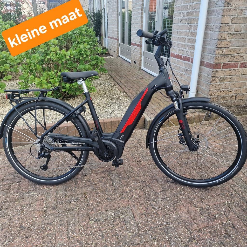 Kleine maat, nieuwe Victoria met Bosch middenmotor, Fietsen en Brommers, Nieuw, Minder dan 47 cm, 50 km per accu of meer, Ophalen