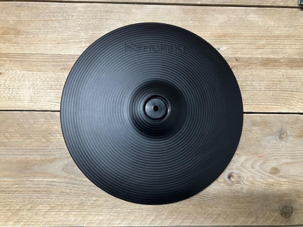 AANBIEDING Roland CY-12 c BK Dual triggered bekken pad CY12, Ophalen of Verzenden, Zo goed als nieuw, Drums of Percussie