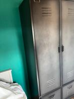Industriële kledingkast / locker kast metaal, Zo goed als nieuw, Metaal, Met lade(s), 150 tot 200 cm