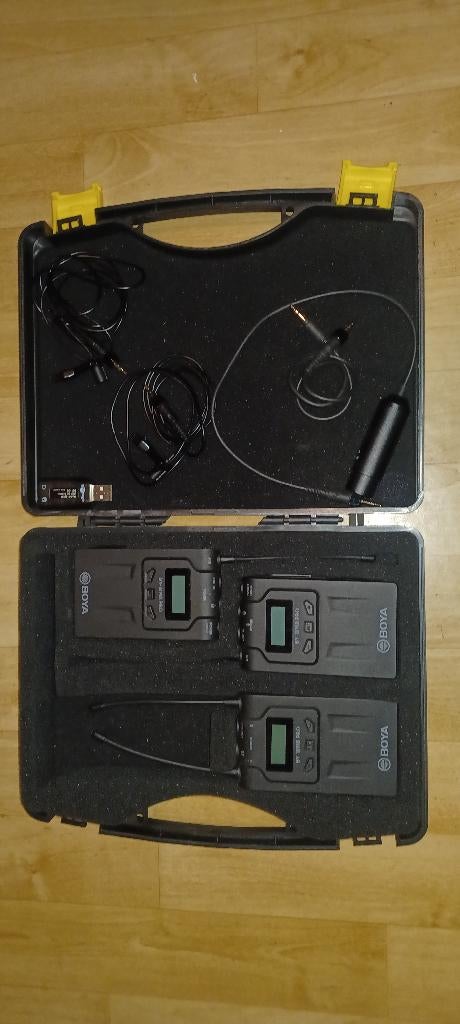 Draadloze microfoonset / Speldmicrofoon Set /Clip Microfoon, Audio, Tv en Foto, Professionele Audio-, Tv- en Video-apparatuur