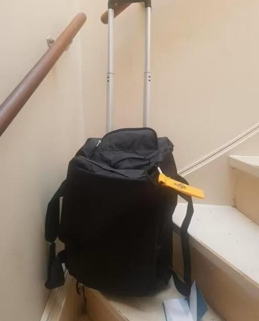 Weekend trolley, Ophalen of Verzenden, Nieuw, Zwart