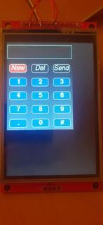 arduino ILI9488 320x480 display met touchscreen en SD card, Ophalen of Verzenden, Nieuw