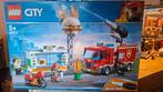 LEGO City 60214 Brandweer Reddingsactie - Nieuw in doos, Ophalen of Verzenden, Nieuw, Complete set, Lego