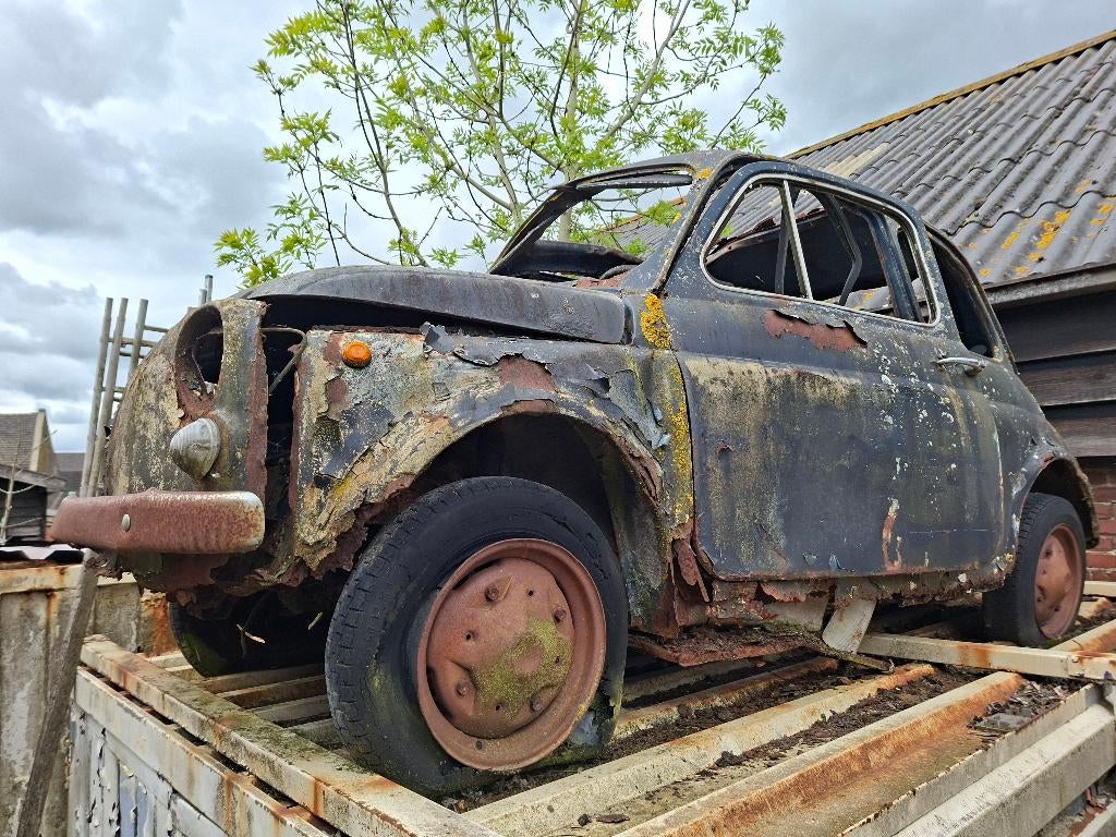 Vintage Fiat 500, Ophalen, Gebruikt, Ameide, Pellikaan