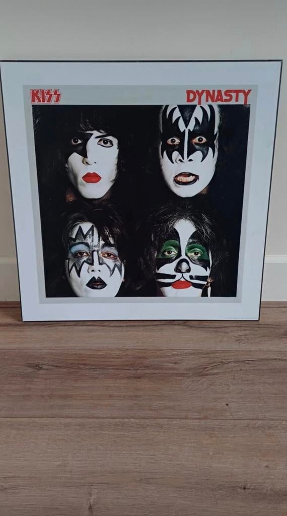 KISS Dynasty ingelijste poster, Ophalen
