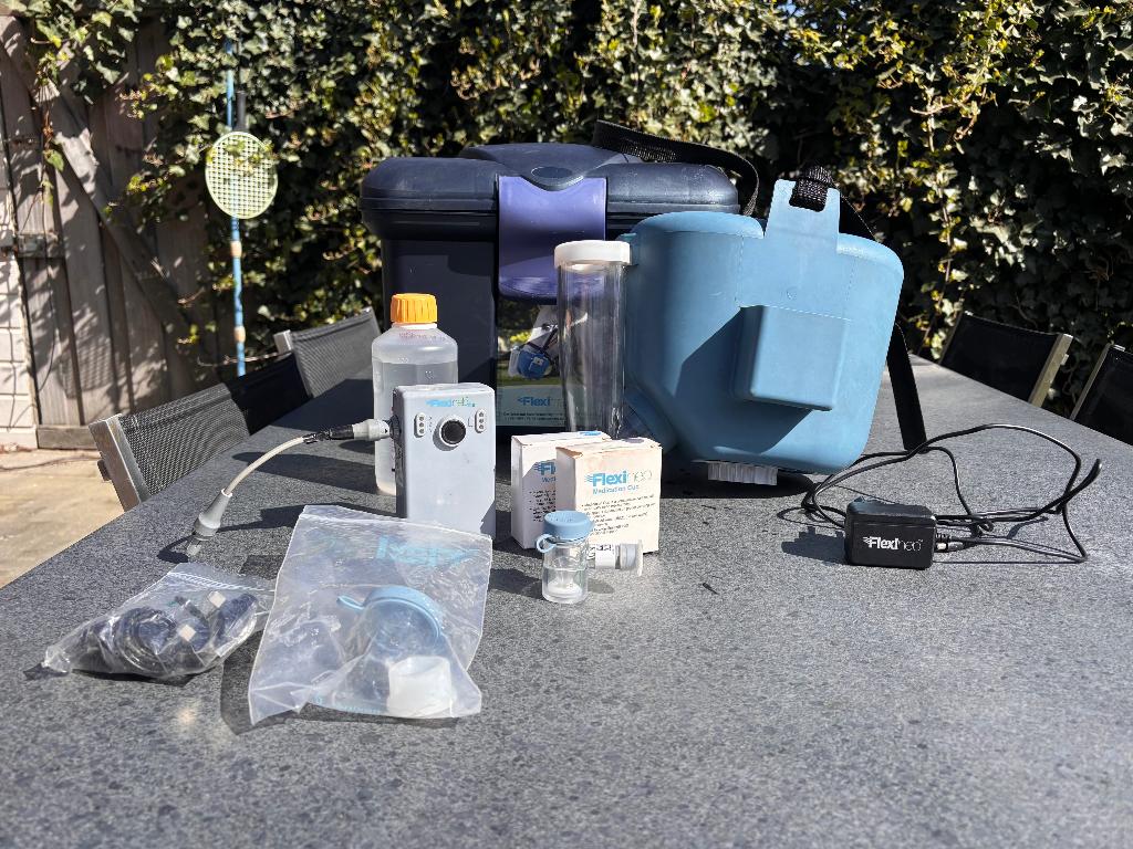 Flexineb vernevelaar voor paarden, Ophalen, Gebruikt