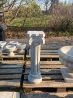 massief Ronde betonnen zuil met iconische kapiteel 27x27x80, Ophalen, Nieuw