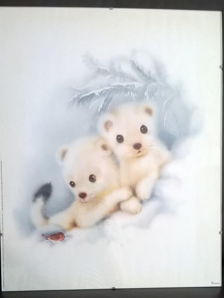 Mooie prent, Ophalen, 1980 tot heden, Zo goed als nieuw, Dier