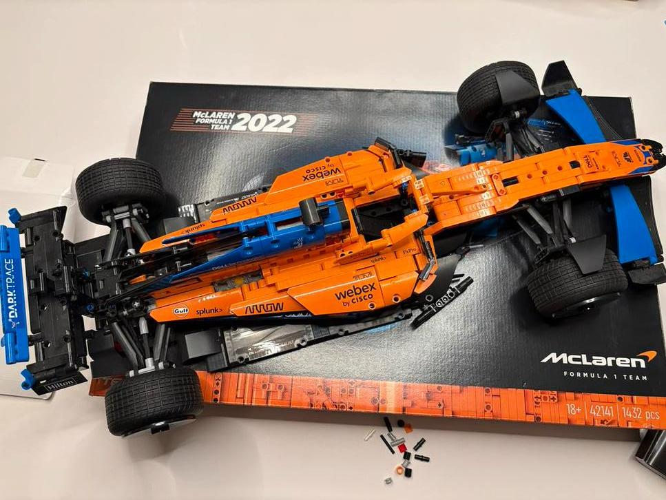 Lego Technic McLaren Formula 1 Raceauto 42141, Kinderen en Baby's, Speelgoed | Duplo en Lego, Ophalen of Verzenden, Zo goed als nieuw