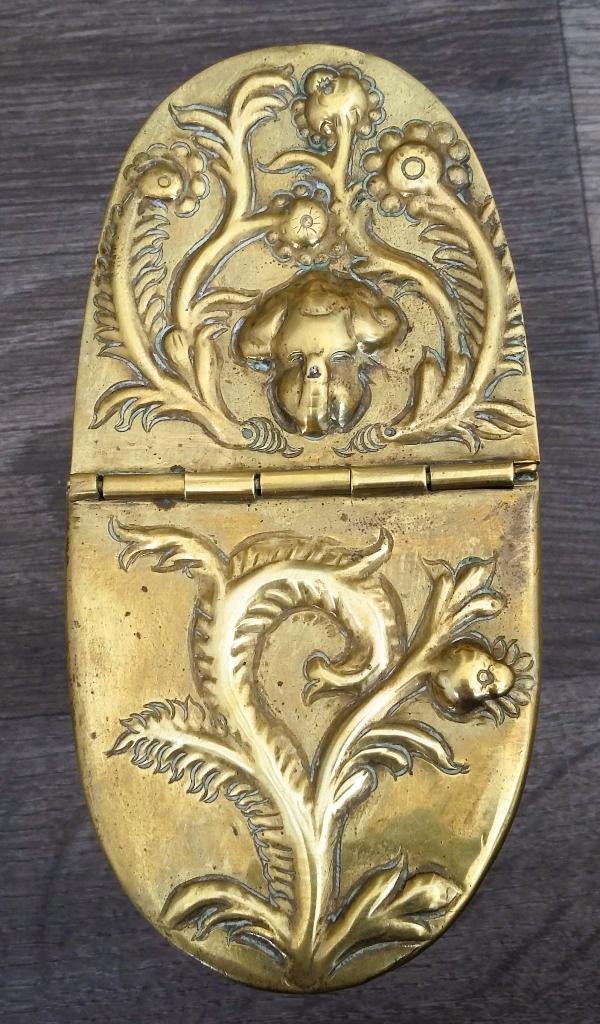 Omstreeks 1750 Vlaams Koper Wierookscheepje Wierook Schuitje, Ophalen of Verzenden