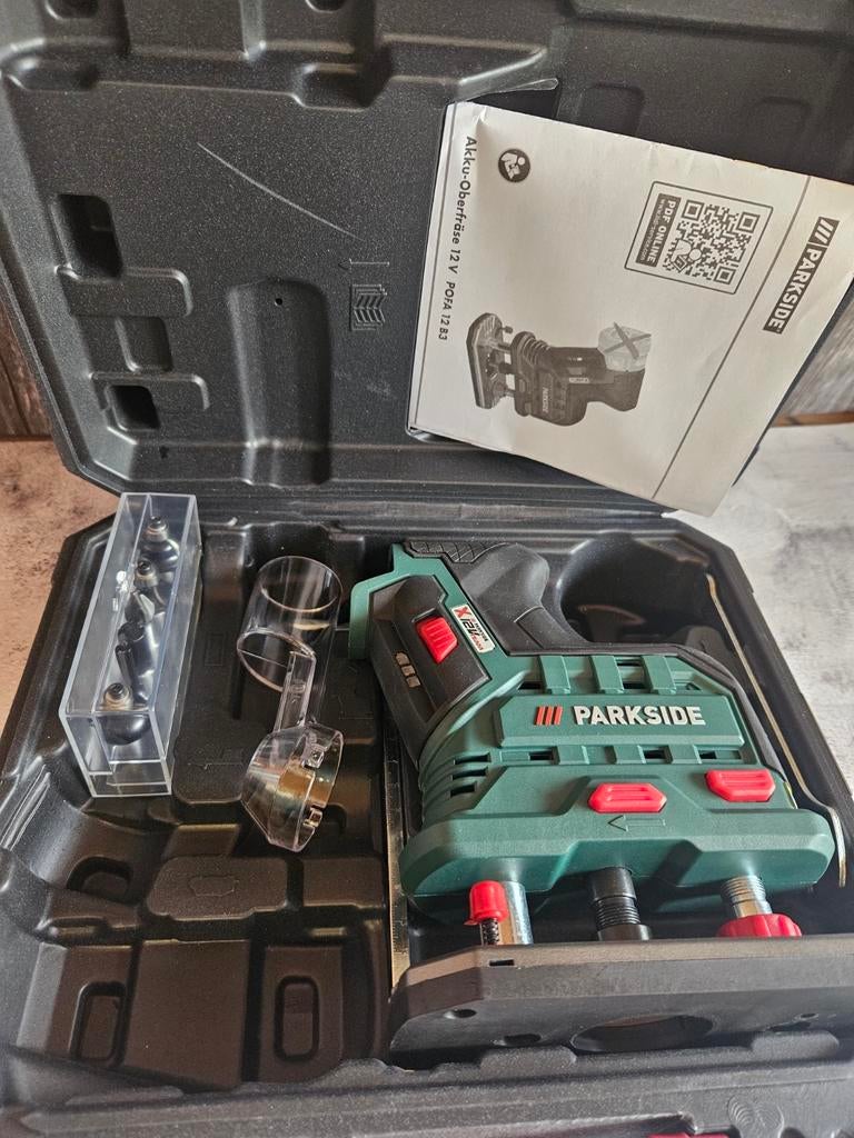 Parkside Accu Bovenfrees 12V, Accu, Nieuw, Ophalen of Verzenden, Parkside