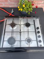 Gas kookplaat met 4 pitten, Ophalen, Gebruikt, 4 kookzones, Gas