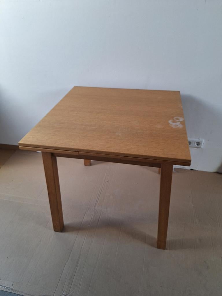 Uitschuifbare eettafel, Ophalen, Gebruikt, 50 tot 100 cm, 50 tot 100 cm