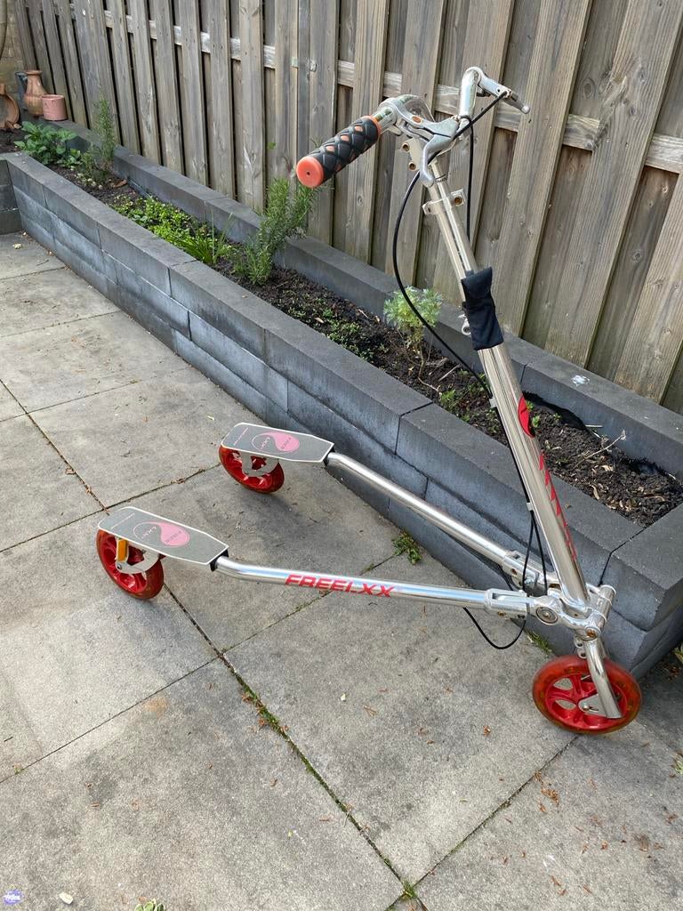 FreeLXX Step - Unieke Step met Dubbele Voetplank, Fietsen en Brommers, Steps, Ophalen of Verzenden, Gebruikt, Overige typen