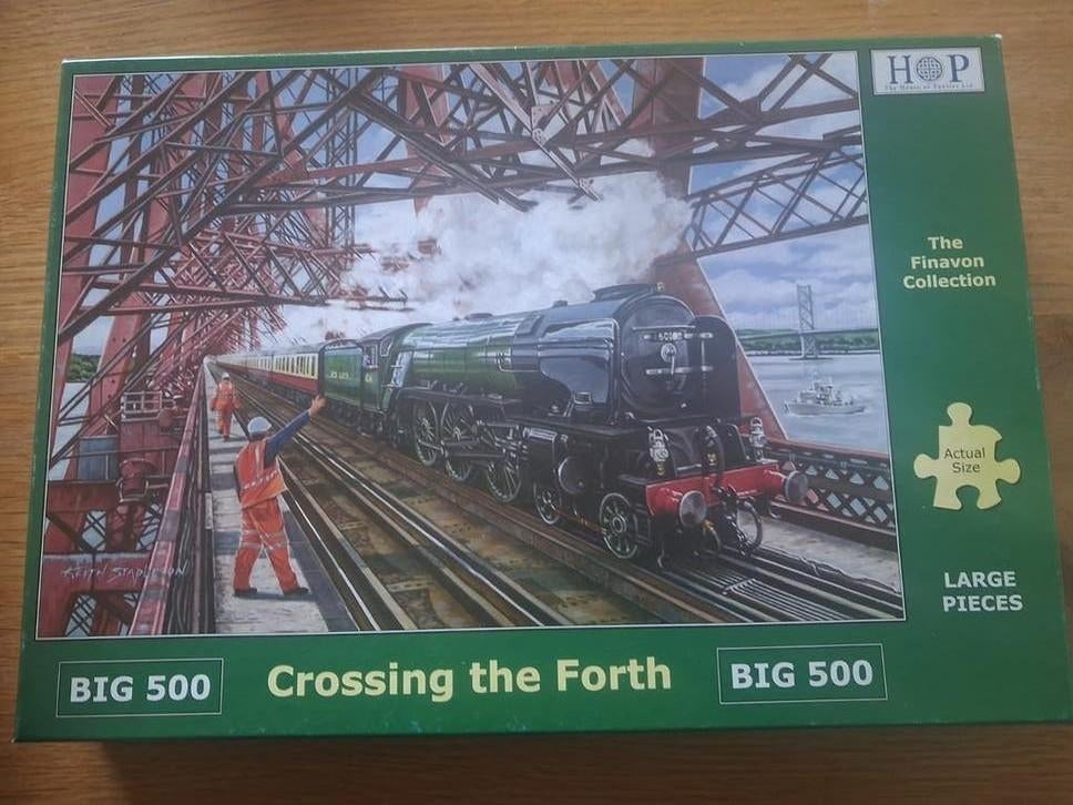 HOP puzzel 500stuks compleet zgan, Ophalen of Verzenden, 500 t/m 1500 stukjes, Zo goed als nieuw