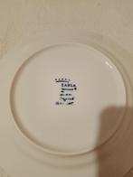 Kahla Blauw Saksisch Servies bordjes, Ophalen of Verzenden