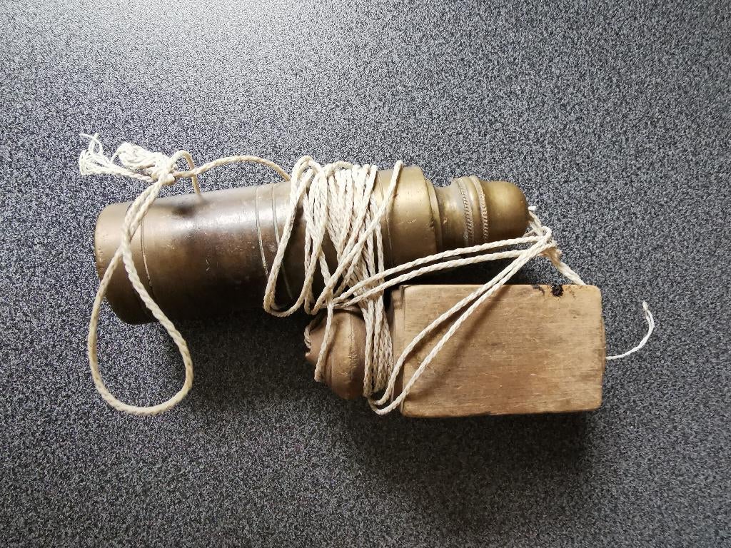 Antiek schietlood, Antiek en Kunst, Ophalen of Verzenden