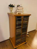 Eiken CD Kastje, Ophalen, Gebruikt, 25 tot 75 discs, Cd's