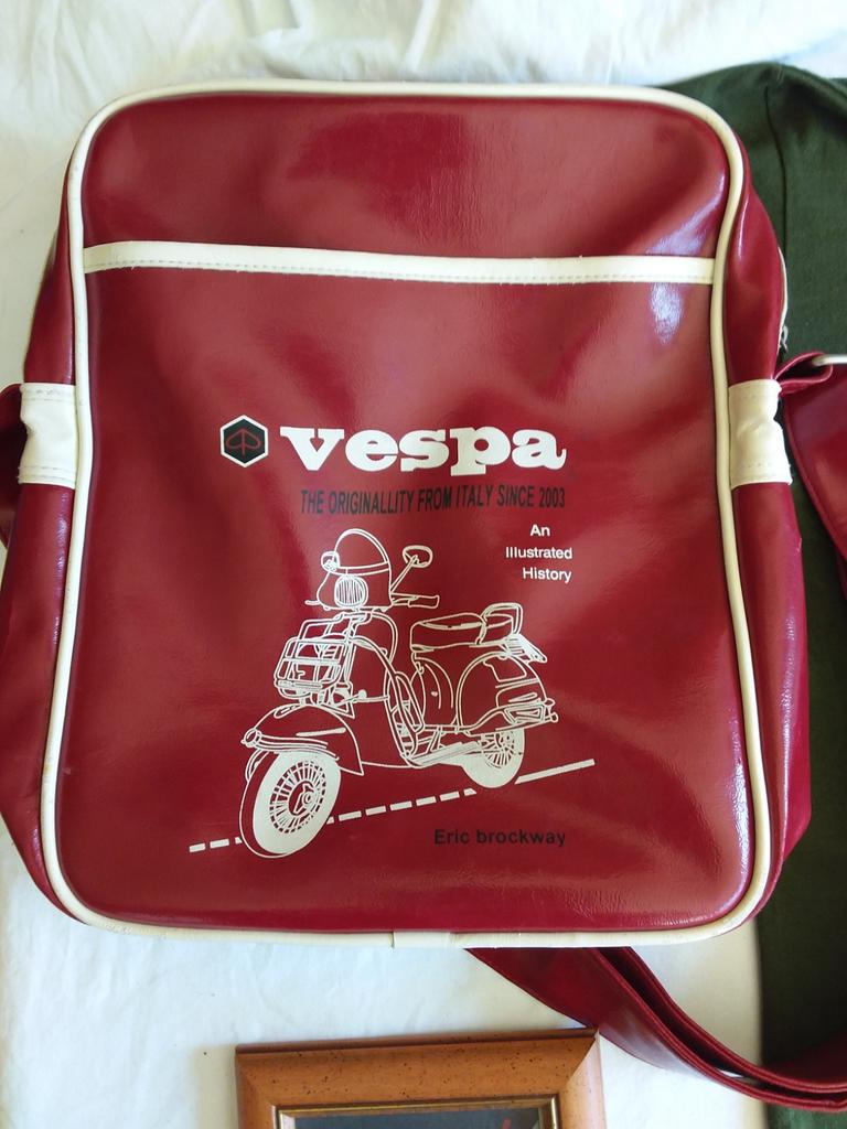 Vintage Vespa tas retro motorscooter italy t-shirt Milano, Ophalen of Verzenden, Huis en Inrichting