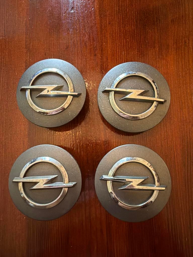 Opel Naafkapjes - Zafira en andere modellen (5cm diameter), Auto-onderdelen, Banden en Velgen, Personenwagen, Gebruikt, Ophalen of Verzenden