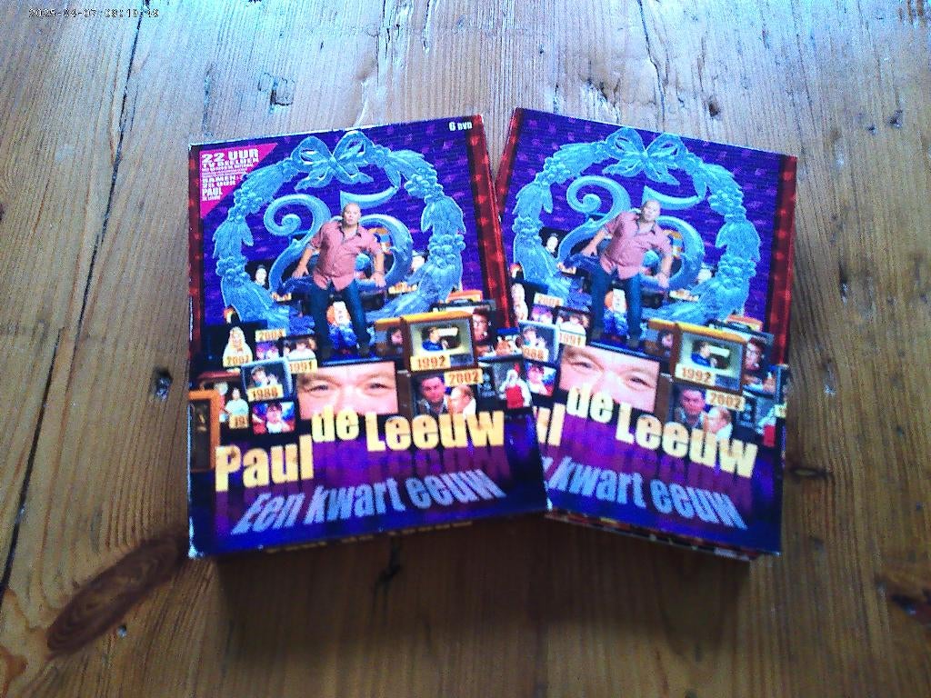 Een kwart eeuw Paul de Leeuw / DVD / Box, Alle leeftijden, Ophalen of Verzenden, Gebruikt, Stand-up of Theatershow