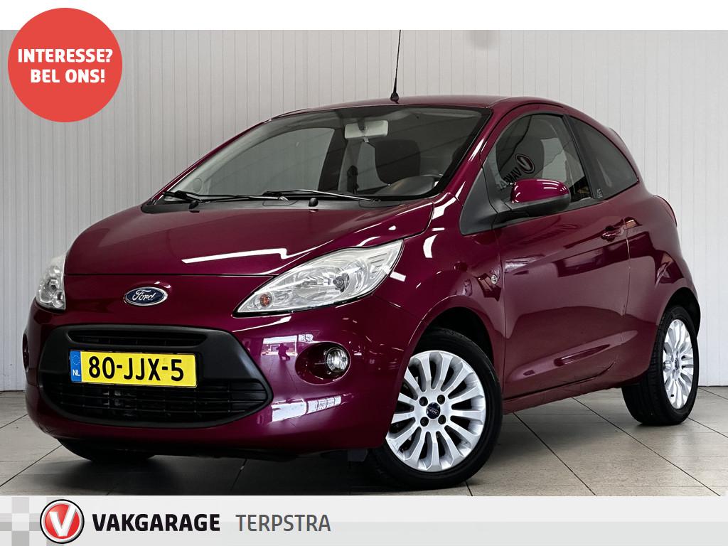 Ford Ka 1.2 Titanium/ 96.000 km NAP!/ Airco/ 15''LMV/ Elek., Auto's, Voorwielaandrijving, Stof, Gebruikt, 4 stoelen