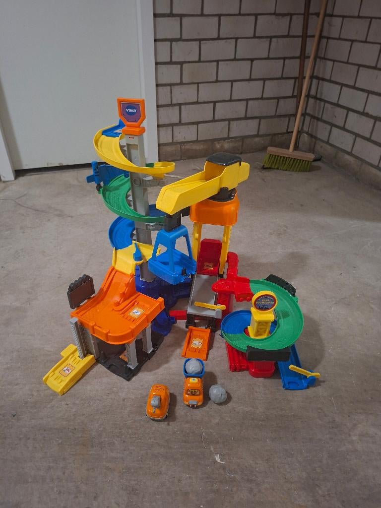 Vtech Toet Toet Auto's mega bouwplaats, Ophalen, Zo goed als nieuw, 2 tot 4 jaar