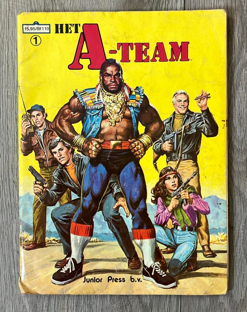 Het A-team, Eén stripboek, Ophalen of Verzenden, Zo goed als nieuw