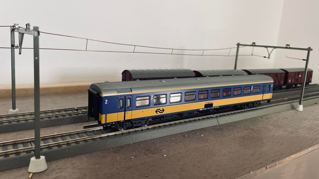 Märklin icr rijtuig 4165, Wisselstroom, Gebruikt, Wagon, Ophalen of Verzenden