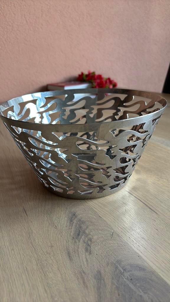Alessi fruitschaal, Huis en Inrichting, Ophalen of Verzenden, Zo goed als nieuw, Rond, Overige materialen