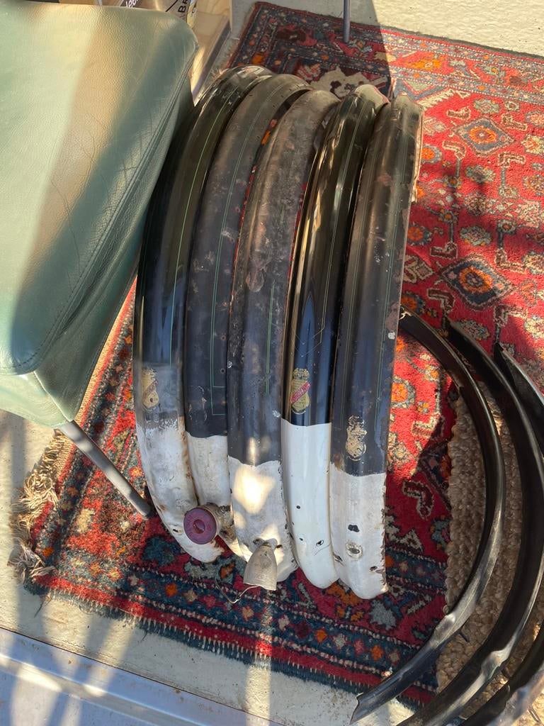 Partijtje Fongers onderdelen, een Juncker stuur en een zadel, Fietsen en Brommers, Ophalen, Zo goed als nieuw, Stuur